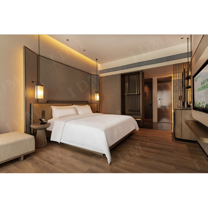 Пятизвездочная мебель для спальни с твердым деревом