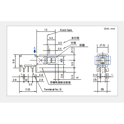 Sppj2 series push switch