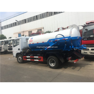 Small cleaning out and suction-type sewer sewage truck
