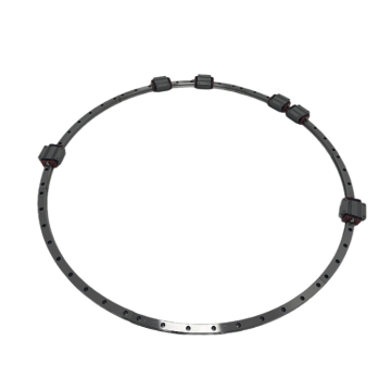 Matibay na pabilog na pagpupulong ng tren para sa makinis na paggalaw