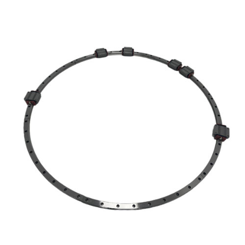 Matibay na pabilog na pagpupulong ng tren para sa makinis na paggalaw