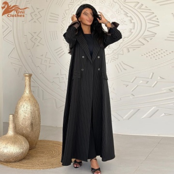 Kadınların Resmi Günleri için Cepli Şerit Abaya
