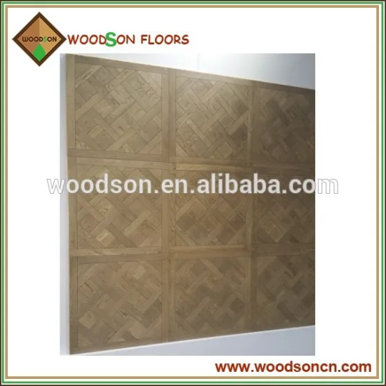 supply samples solid oak parquet wood flooring
