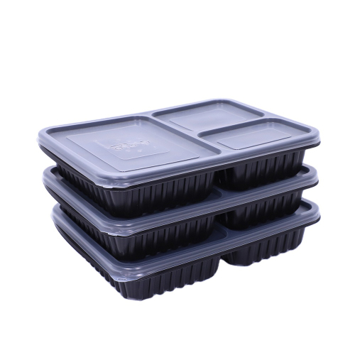 Meal prep plastic compartment food storage lunch box