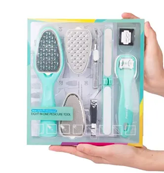 8-in-1 Customizable Professional Foot Nail File Set: New, High-Quality, Washable and Brand New Product