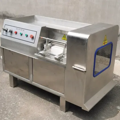 Industrial Meat Dicing Machine: Sliced and Diced Fresh and Frozen Meats