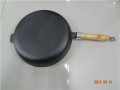 Platte gietijzeren Fry Pan