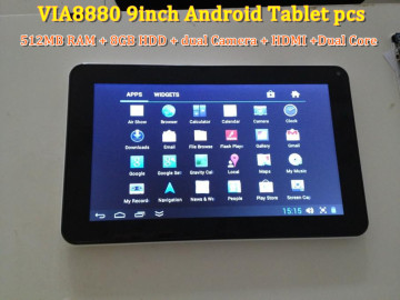 9inch Dual Core Android Tablet PC Support WiFi, HDMI (RS-988)