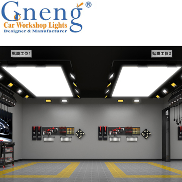 Boîte lumineuse à LED OEM d'usine personnalisée avec logo pour les magasins et salles d'exposition Auto 4S