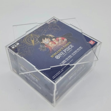Wholesale Lucite Box One Piece Display Booster Box Acrylic Case