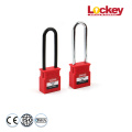 Lockey 76mm Plastic Shackle Safety Padlock