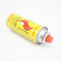 Portable refill tin empty 227g butane gas can