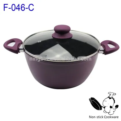 titanium forging non stick frying pan cook ware sets