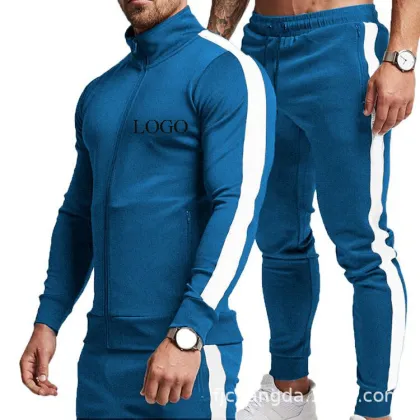 Wholesale Gym Fleece Sportswear 2 Piece Jogging Suits