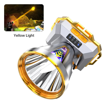 Super Bright Rechargeable LED Headlamp for Outdoor and Household Use