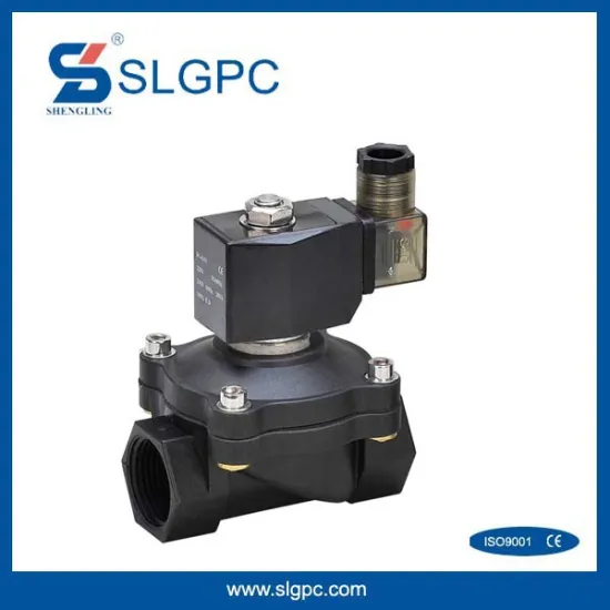 2 way 2 position plastic steel type normal close join connector solenoid vale SLGPC-2P160-15