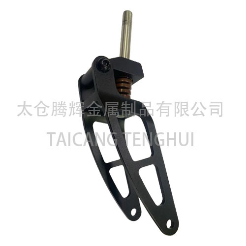 Garfo dianteiro de cadeira de rodas resistente ao impacto