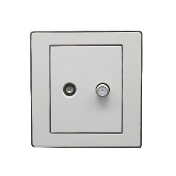 UK Standard TV Satellite Power Wall Socket Switch - Factory Direct Sale