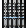 Acryl Crystal Square Diamond Bead Garland-gordijnen voor deur Fancy Haning-kralenkoord