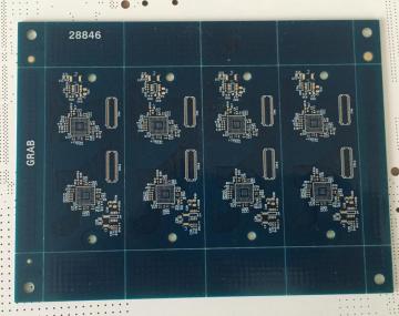6 layer blue solder  PCB