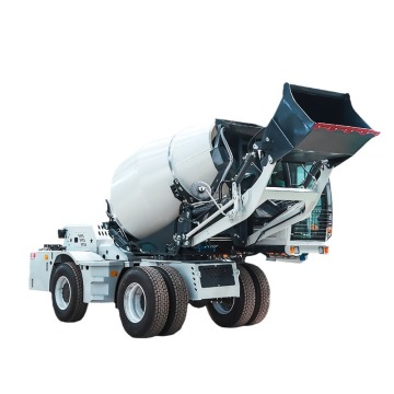 Εργοστάσιο άμεση πώληση 2.4cbm Self Feeding Concrete Mixture Automatic Loading Cement Mixer