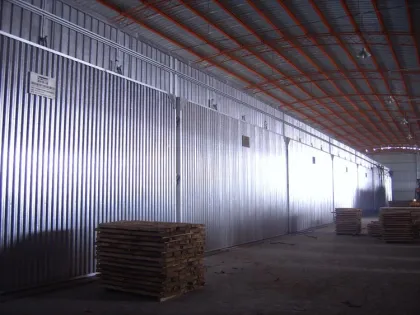 Rotary kiln drying wood equipment