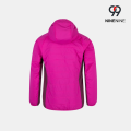Sudadera con capucha híbrida ligera para niños con cremallera