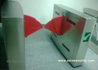 Luxury High Security Flap Barrier Gate Turnstile With Speec