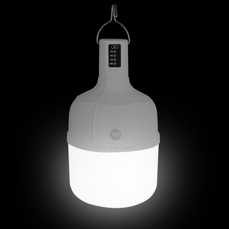 Lithium Battery USB Rechargeable 38W LED Emergency Bulbs