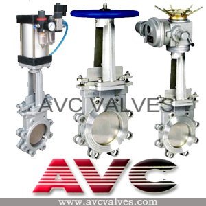 AVC Sewage Treatment Mining knife gate valve