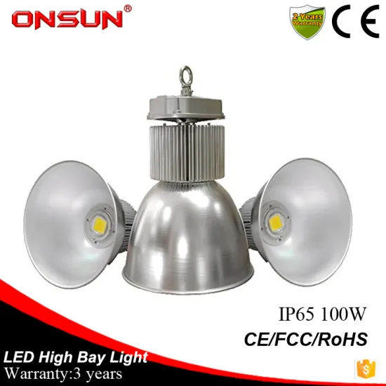 Hot sale indoor ip65 100w led high bay light