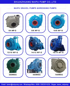 10/8 F-G River Sand Pump
