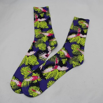MSP-331 hot sell good quality custom design men socks with printing