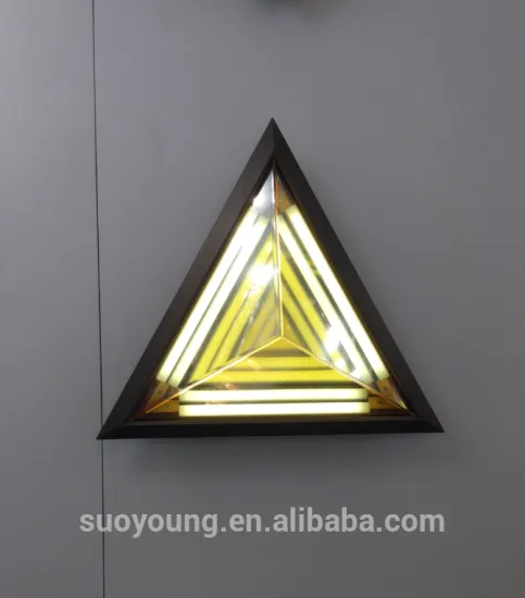 New Product 2016 Most Popular Wall Decoration Of Triangular Wall Lamp(MB8104-1)