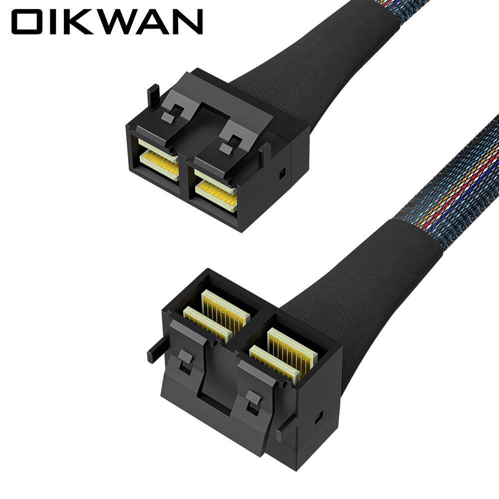 SFF-8643 8i to 8i 90 Degree SFF-8643 8i to 8i 90 Degree