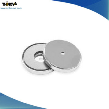 Customized High Quality Strong Disc Shape NdFeB Magnets with Inner Hole
