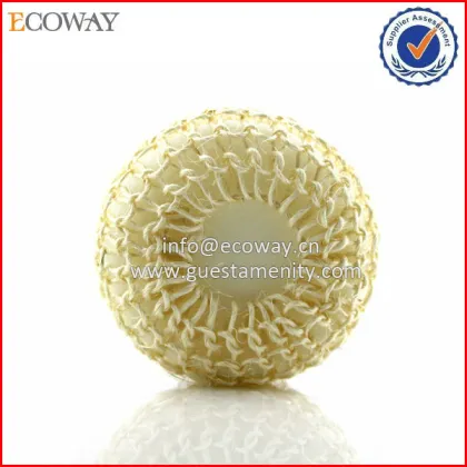 hotel disposable Loofah Padded/Hotel Bath Loofah/Round Bath Mat