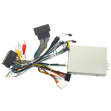 16Pin Netzkabel Kabelbaumadapter mit Canbus für Mercedes-Benz M-Klasse/GL-Klasse/GLK-Klasse-Kopfeinheit