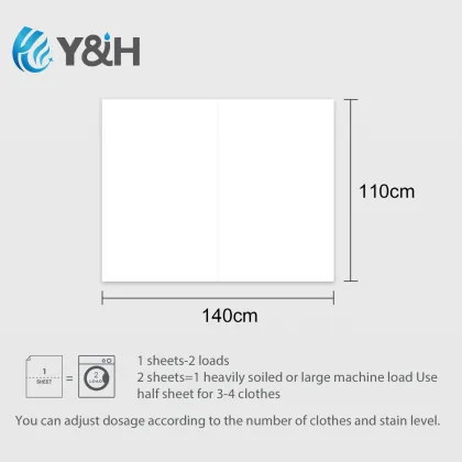 New design baby laundry detergent sheets