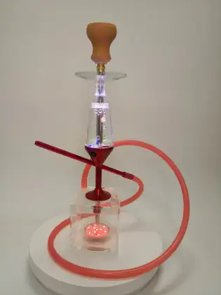 chicha electronic shisha e hookah LED hookah  Acrylic hookah cup
