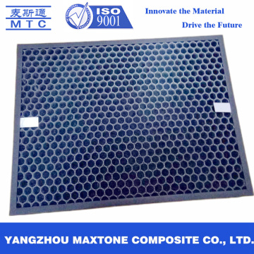 Black Color Plastic Honeycomb Core for Poly Grid