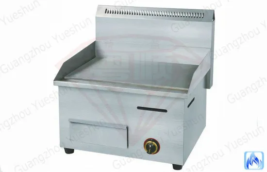 Countertop Commercial Gas Griddles With Stainless Steel Drip Pots