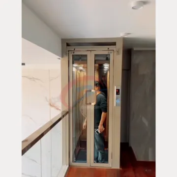Electric Driven Design Home Elevator Small Enclosure