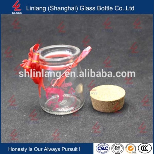 best selling glass bottle storage with special shape