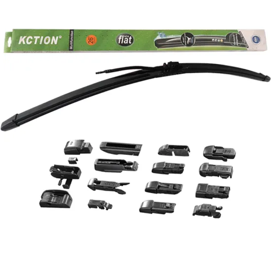 KCTION 2024 Hot-selling Professional Frameless Multifunctional Spray Soft Rubber Windscreen Front Wiper Blade K-663