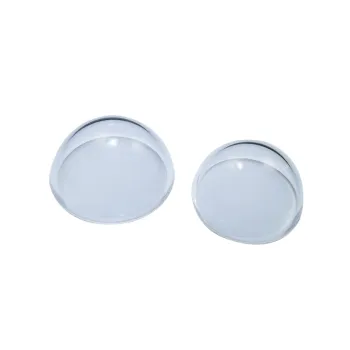 Fish Eyes Lens Dome Optical BK7/K9/Sapphire Glass Lenses with Flange 25mm Height