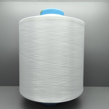 Nylon 6 DTY Textured Yarn - 20D/12F Raw White for Knitting