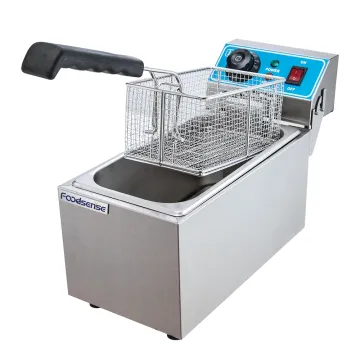 Hotel Testaurant Kitchen Equipment Sigle Tank Electric Fryer