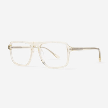 Men's Fashion Square Acetate Optical Frames