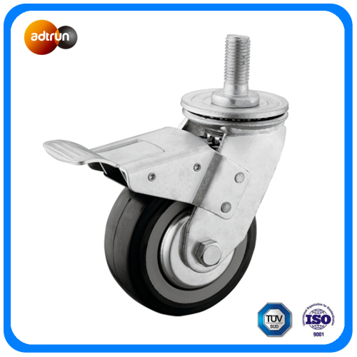 PU Wheel Thread Stem Top Industrial Caster